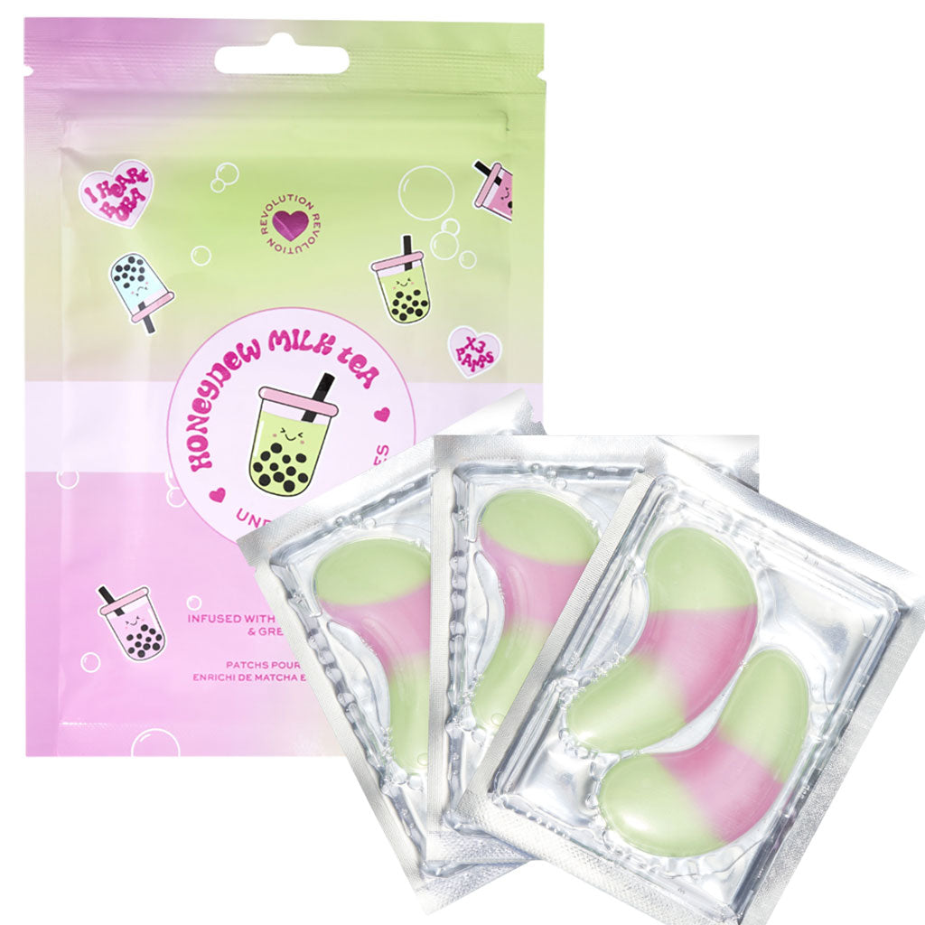Revolution Honeydew Milk Tea Undereye Patches-1