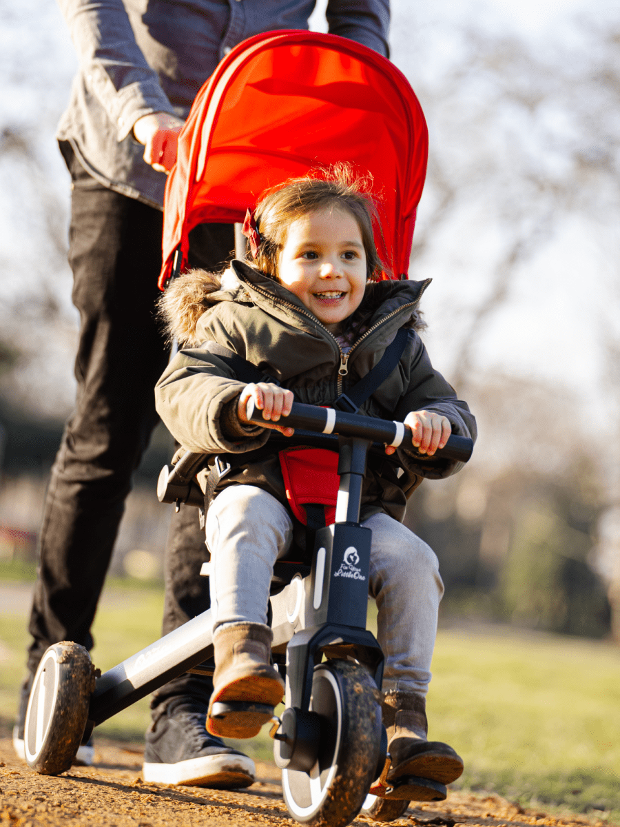 Foryourlittleone Xplor Plus 6 in 1 Foldable Trike - Green (10m-4y)