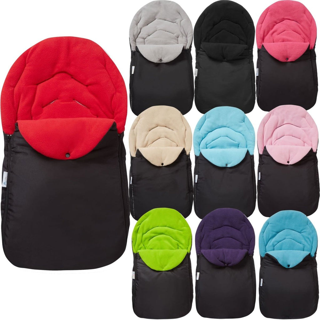 Universal Car Seat Footmuff / Cosy Toes - Fits All 3 And 5 Point Harnesses-0